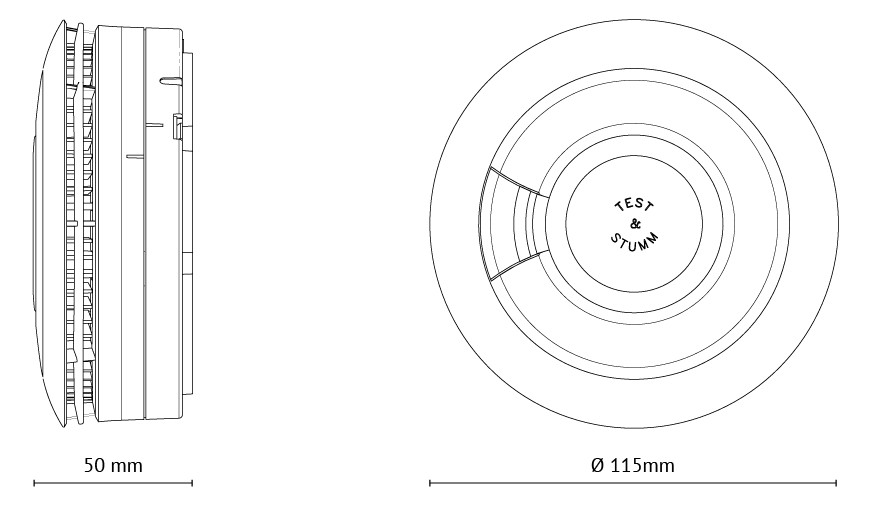 Ei Electronics EI650i-3xd Rauchwarnmelder Profi-Serie